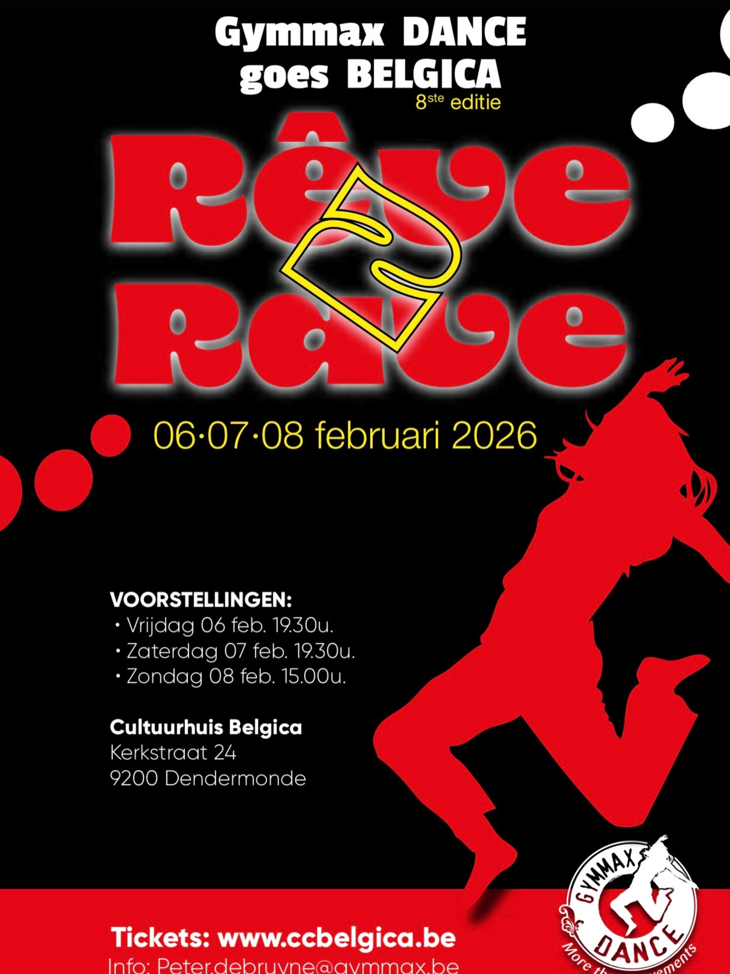 Gymmax Dance goes Belgica - Rêve 2 Rave